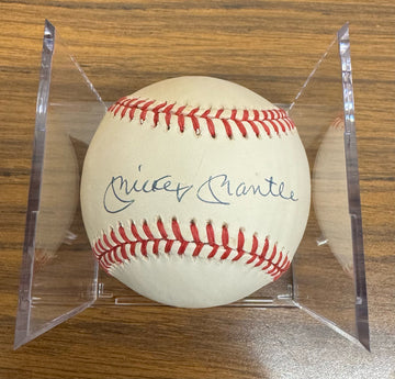Mickey Mantle Signed Autographed Rawlings OMLB Baseball JSA