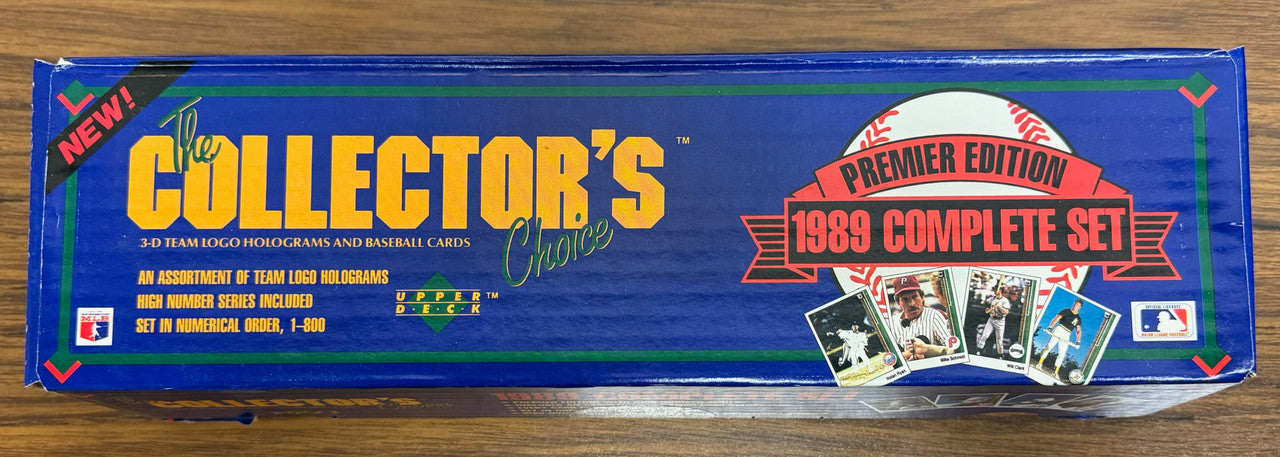 1989 Upper Deck Complete Factory Set Unsealed Ken Griffey Jr. RC (Indent)