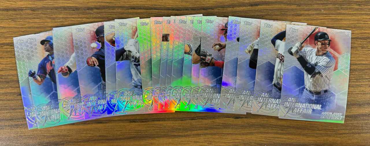 2018 Topps Update Baseball An International Affair Complete Set (20) Ohtani RC