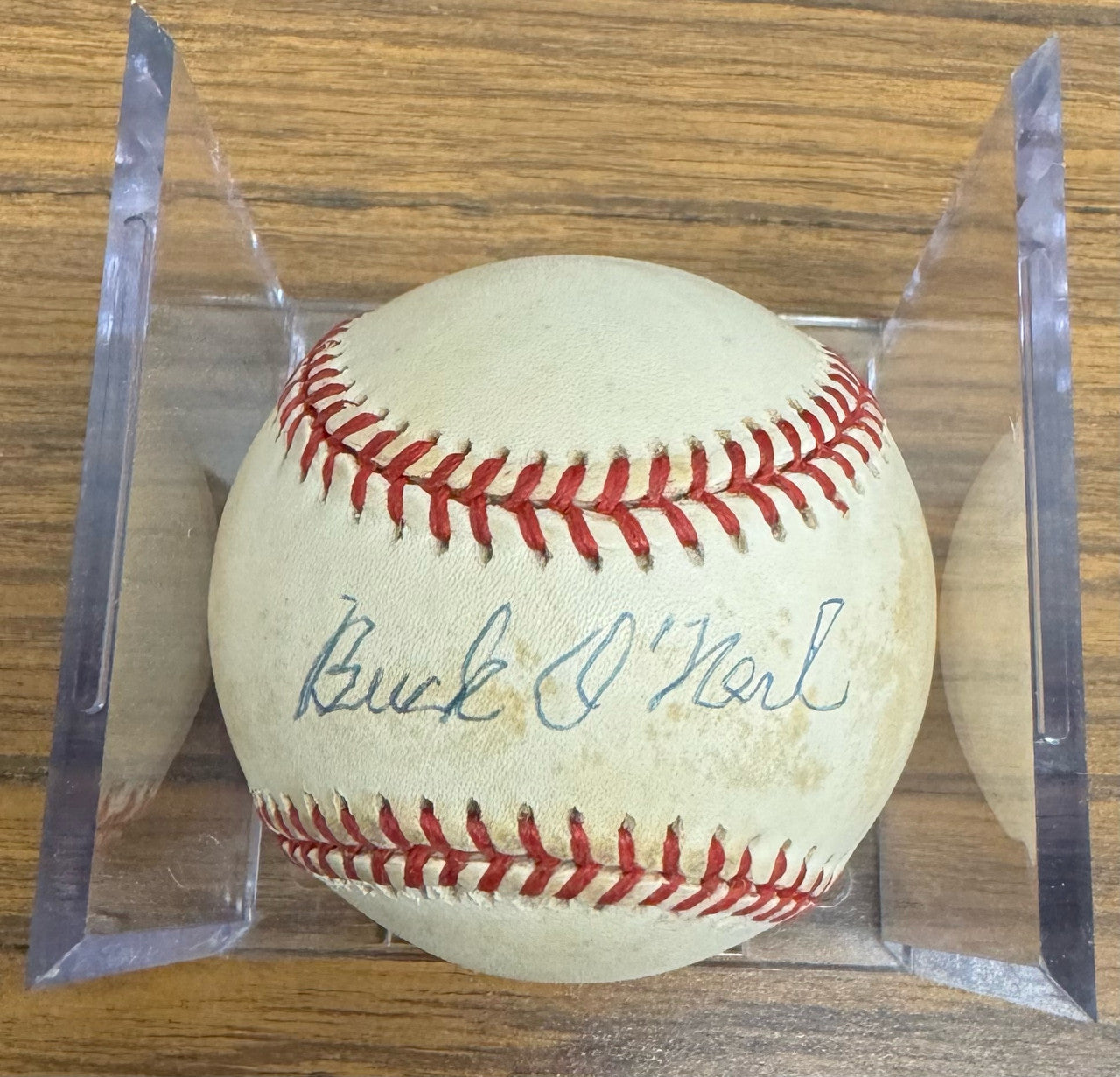 Buck O'Neil Signed Autographed Rawlings ONL Baseball JSA
