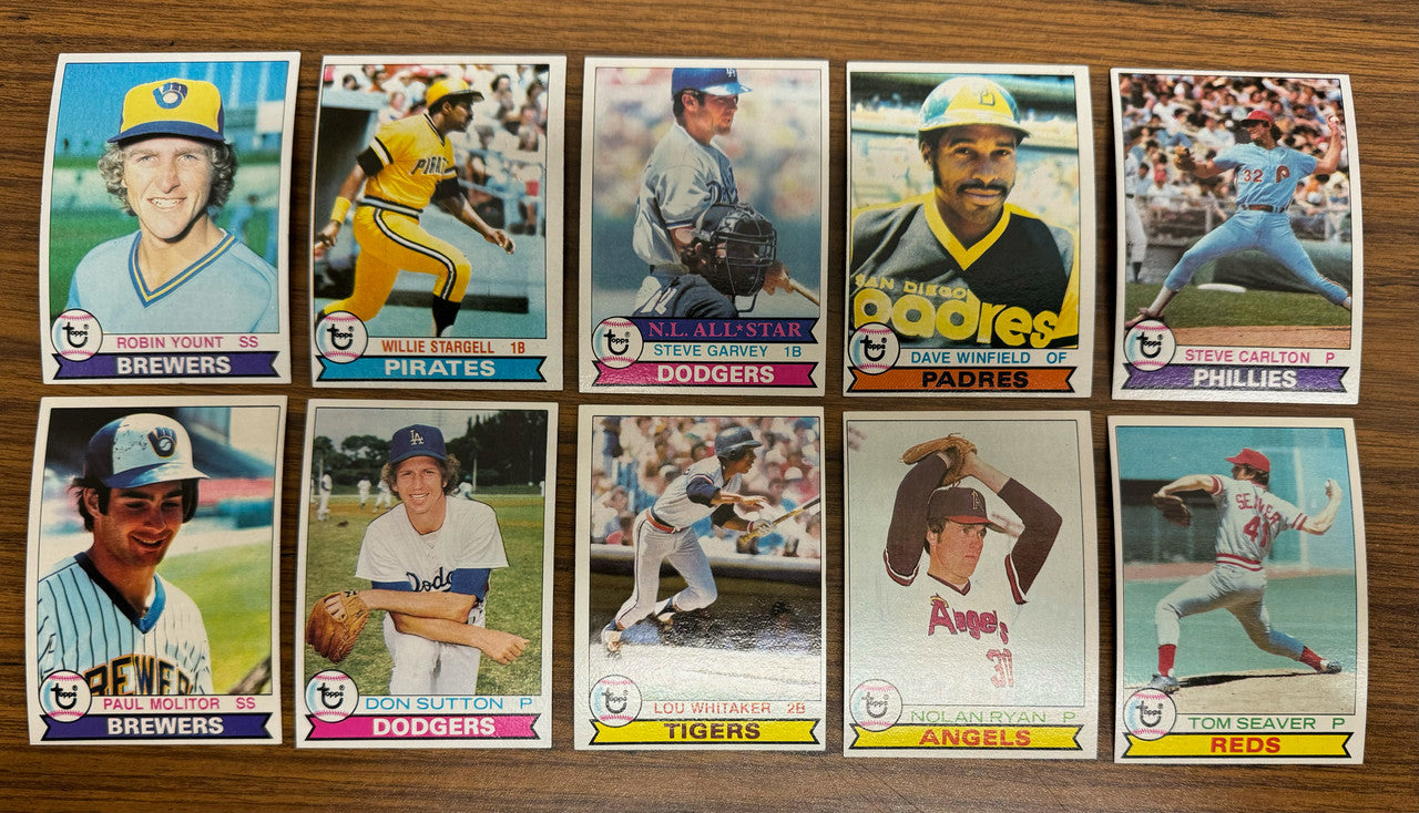 1979 Topps Baseball Complete Set (726) NM-MT Ozzie Smith RC