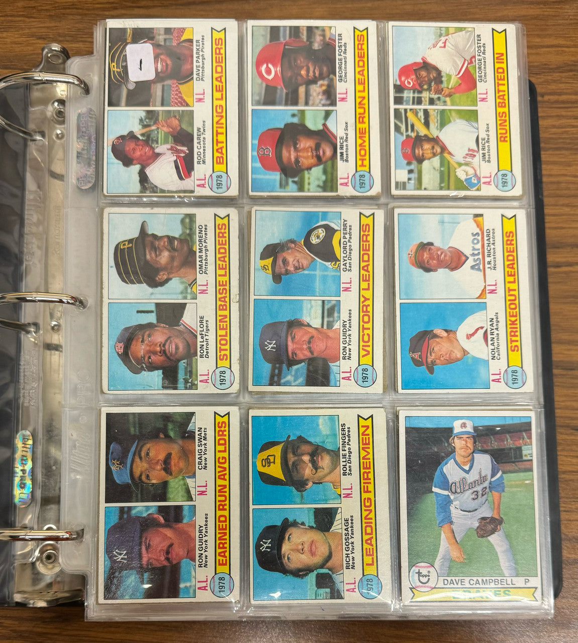 1979 Topps Baseball Complete Set (726) VG/EX-EX Ozzie Smith RC
