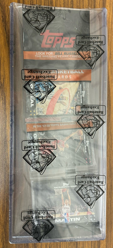 2007-08 Topps Basketball Rack Pack Durant RC on Back BBCE Wrapped Sealed