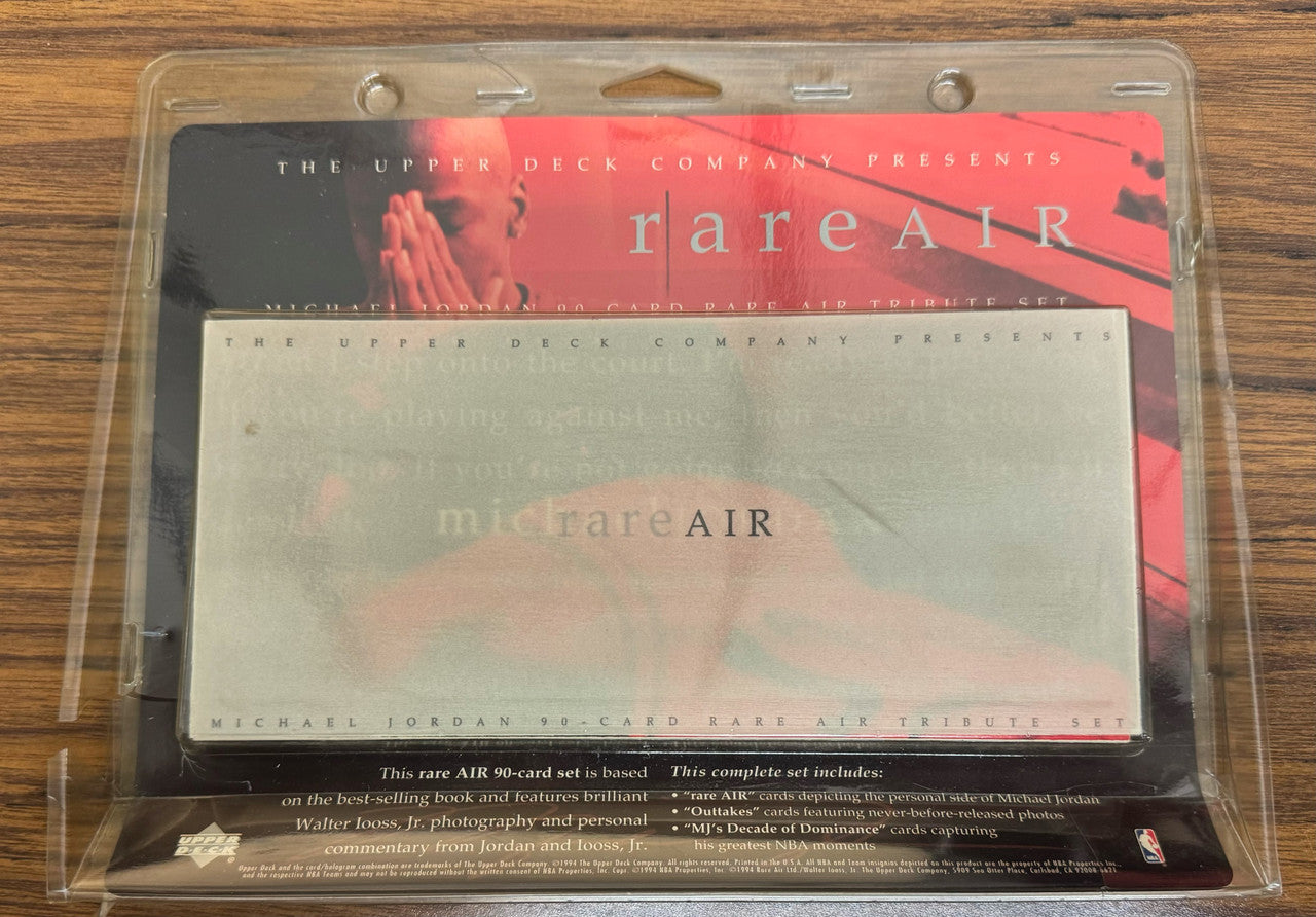 1994 Upper Deck Michael Jordan Rare Air Tribute Set in Package (Opened)