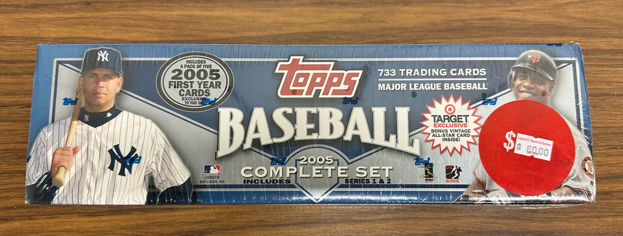 2005 Topps Baseball Factory Set Sealed