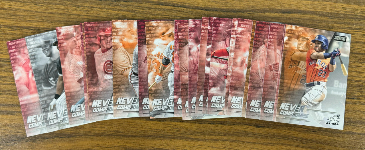 2018 Stadium Club Baseball Never Compromise Complete Set (25) Ohtani