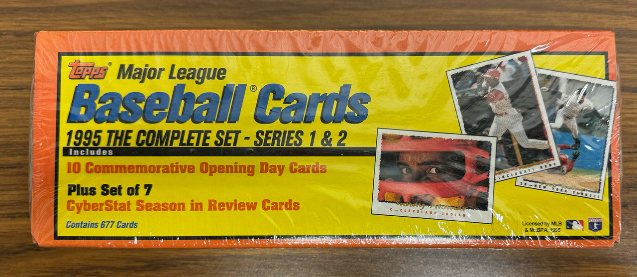 1995 Topps Baseball Complete Factory Set Sealed