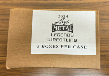 2024 Leaf Metal Legends Wrestling 3-Box Hobby Case
