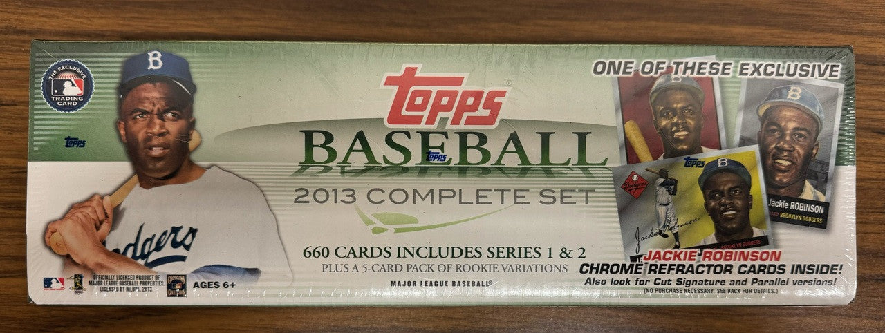 2013 Topps Baseball Complete Factory Set Sealed Jackie Robinson