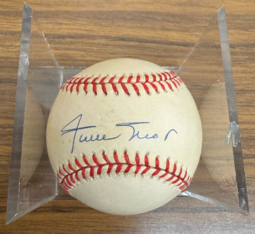 Willie Mays Signed Autographed Rawlings OMLB Baseball JSA *745
