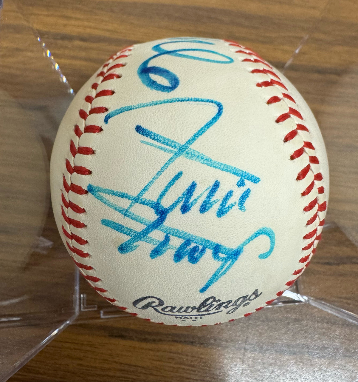 Willie Mays/Monte Irvin Signed Autographed Rawlings Baseball JSA