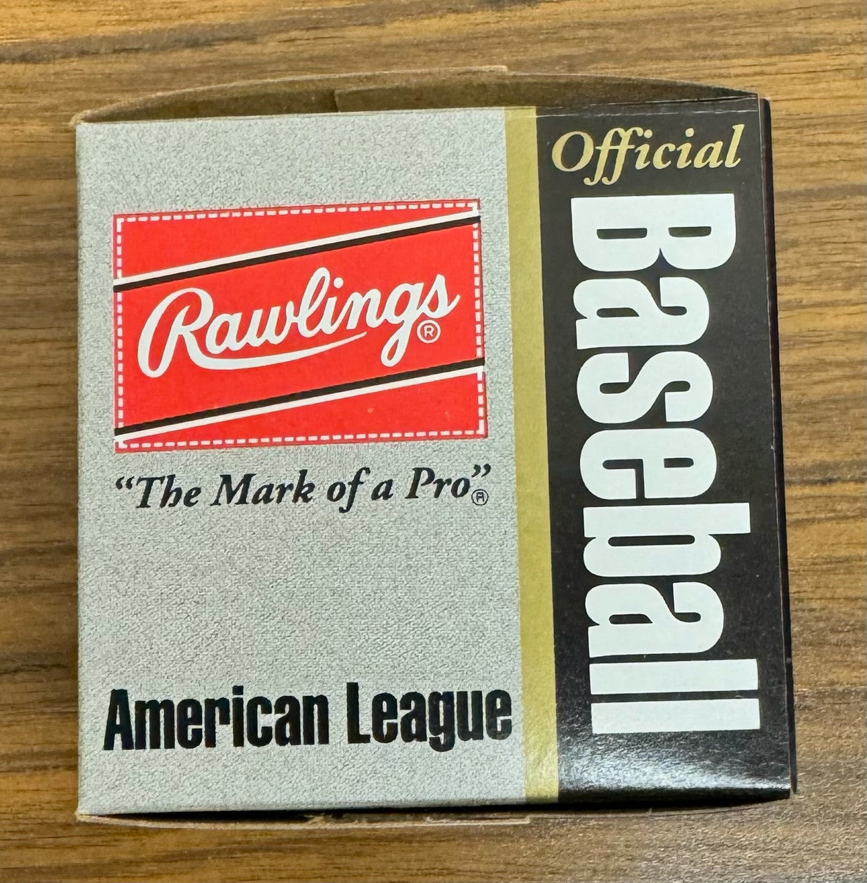 1990s Rawlings Official American League Baseball New in Box Bobby Brown
