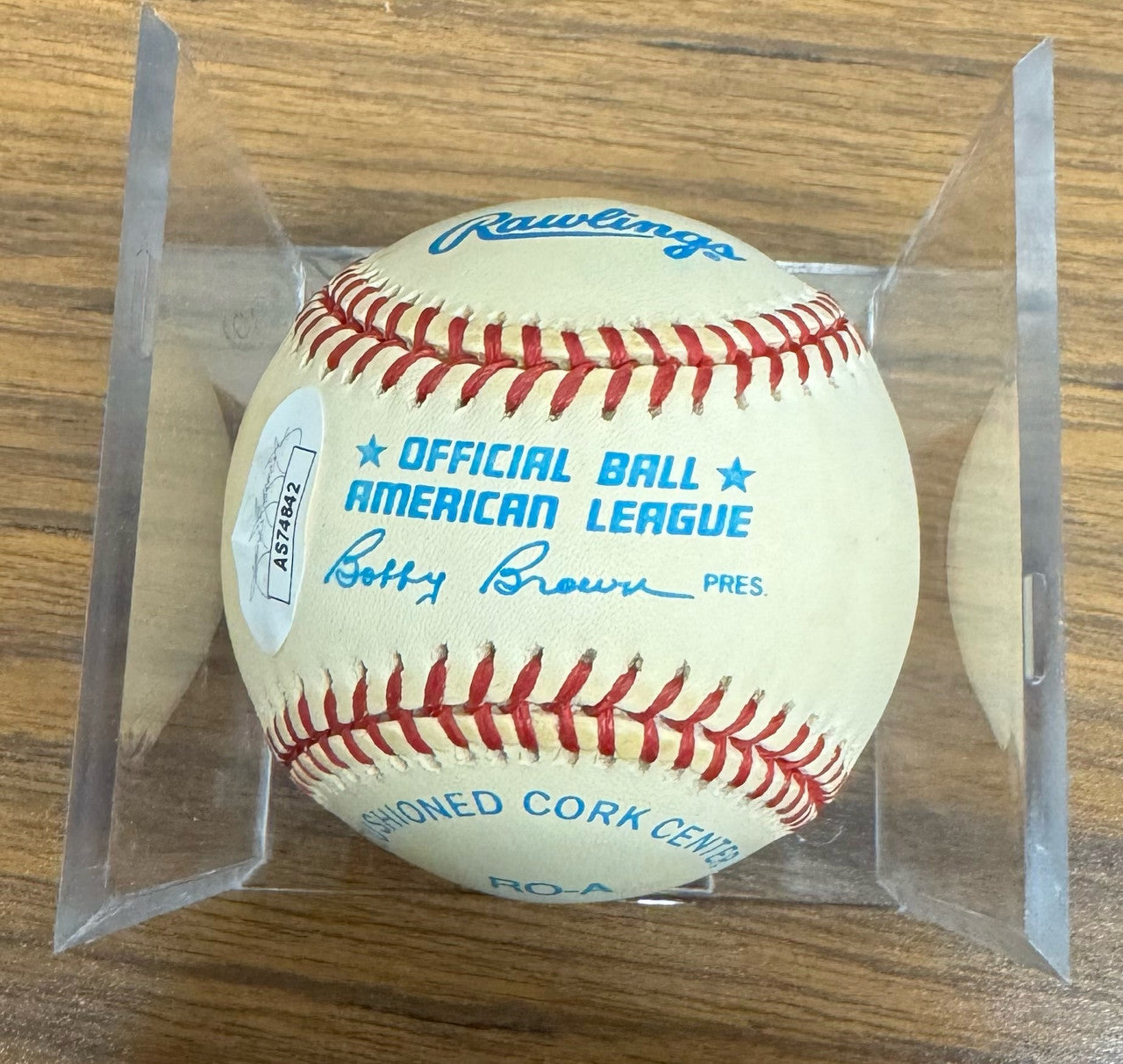 Kirk Gibson Signed Autographed Rawlings OAL Baseball JSA