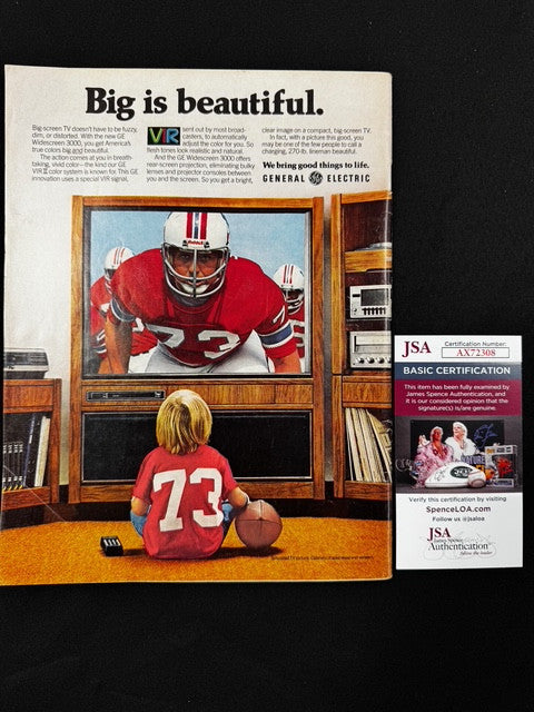 Dave Winfield Signed Autographed 1981 Sports Illustrated Magazine JSA