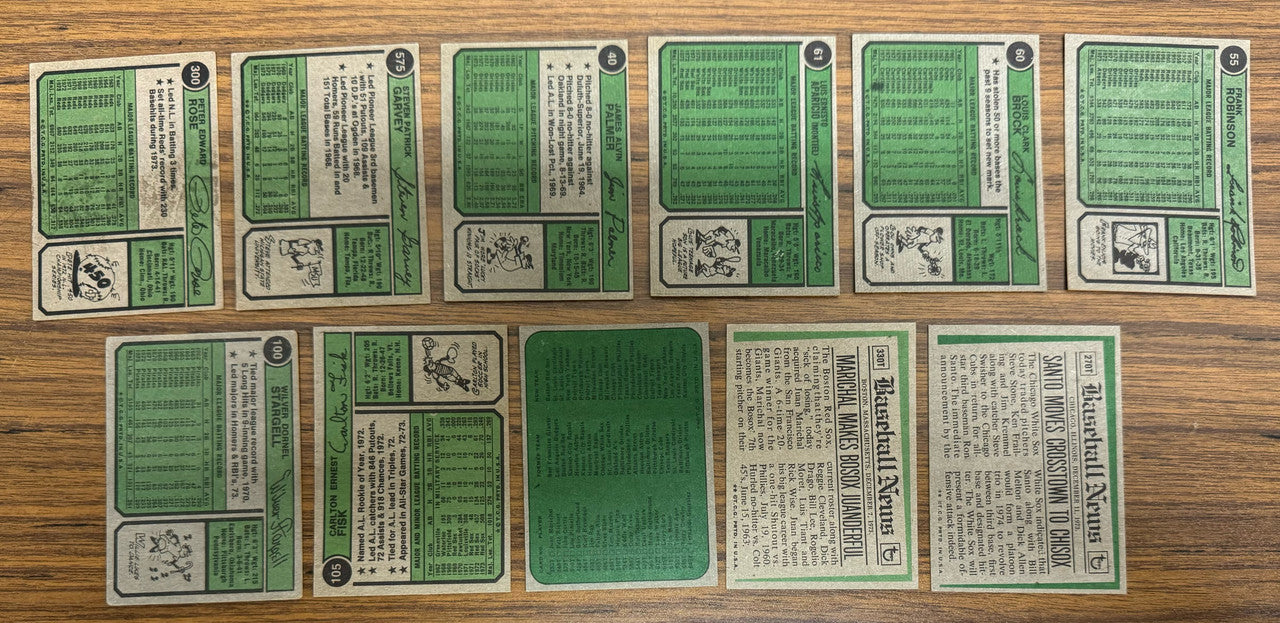 1974 Topps Baseball Near Complete Set 659/660 VG/EX-EX w/ Team CLs + Traded