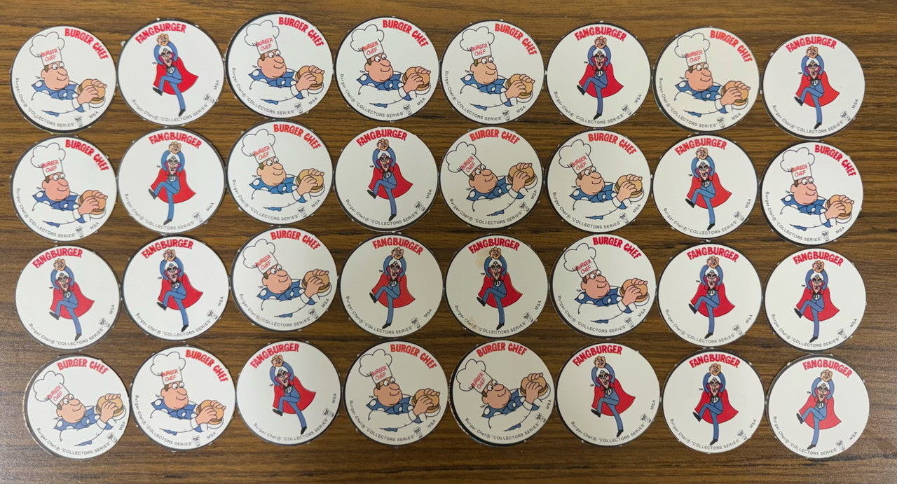 1977 Burger Chef Baseball Discs Near Complete Set 143/216 w/ Stars