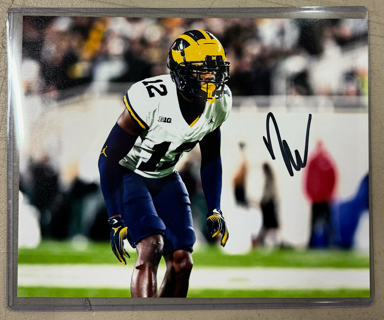 Josh Wallace Signed Autographed 11x14 Photo White Jersey