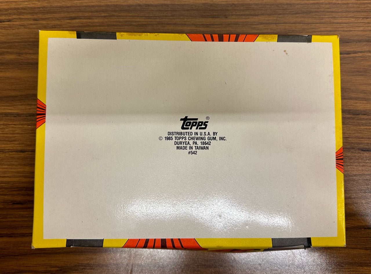 1985 Topps 3D Baseball Stars Box w/ 24 Sealed Packs