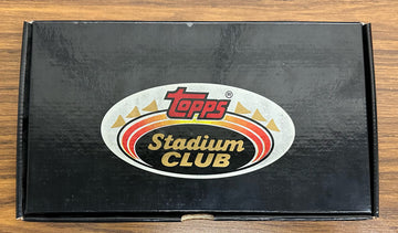 1991 Topps Stadium Club Charter Member Box Set with Nolan Ryan Medallion