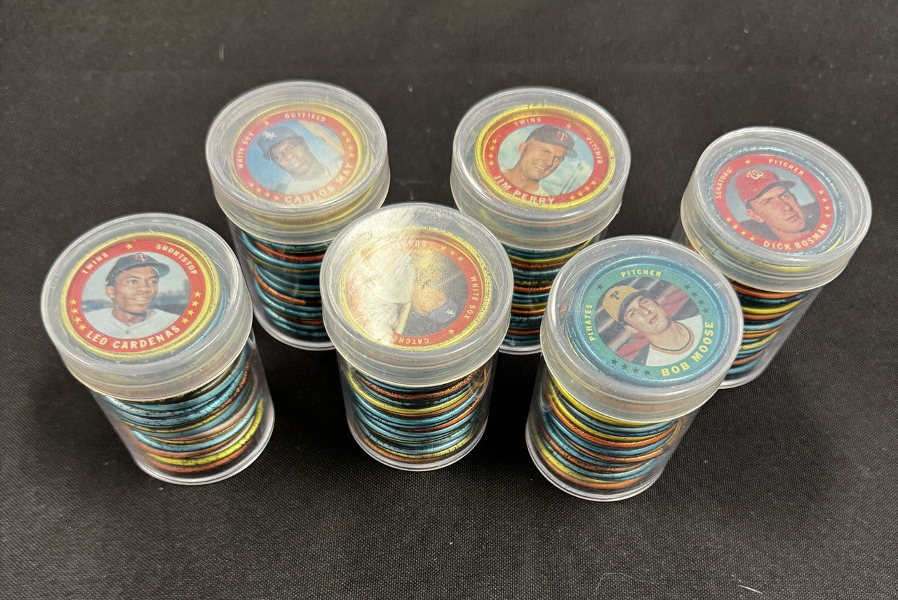 1971 Topps Baseball Coins Complete Set (153) VG Overall