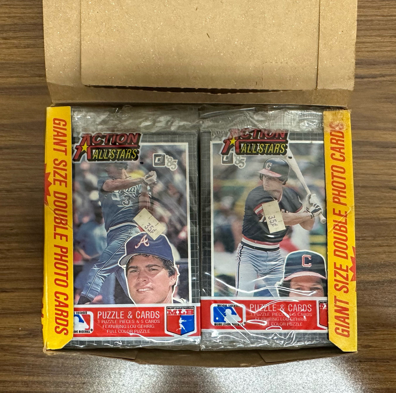 1985 Donruss Action All Stars Baseball Box (36 Packs)