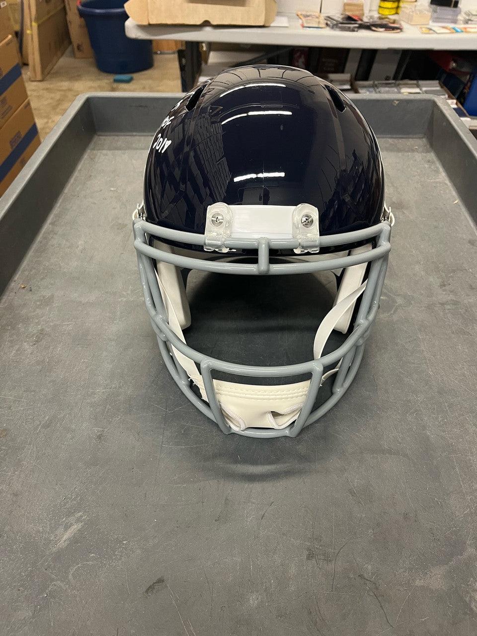 Brian Urlacher Signed Autographed Full Size Throwback Replica Helmet BAS