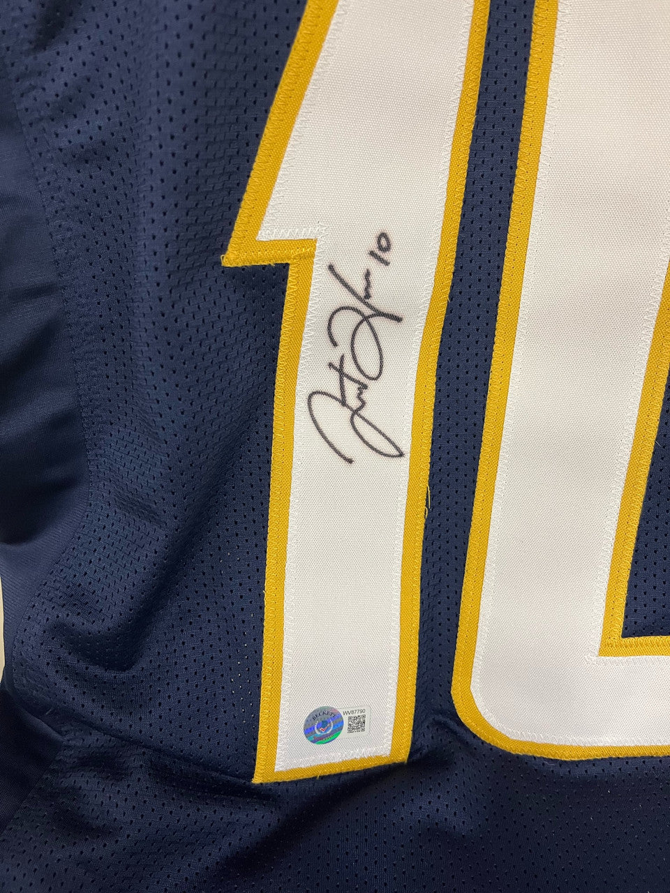 Justin Herbert Signed Autographed Los Angeles Chargers Jersey BAS