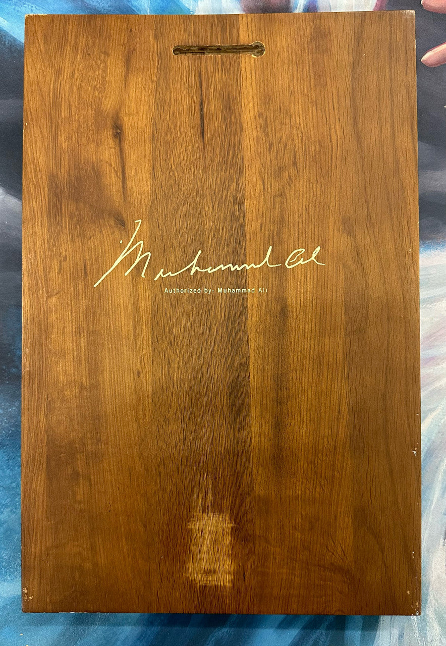 Muhammed Ali Ceramic Hand Print Plaque