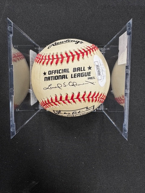 Hank Aaron Signed Autographed Rawlings ONL Baseball Jackie Robinson JSA
