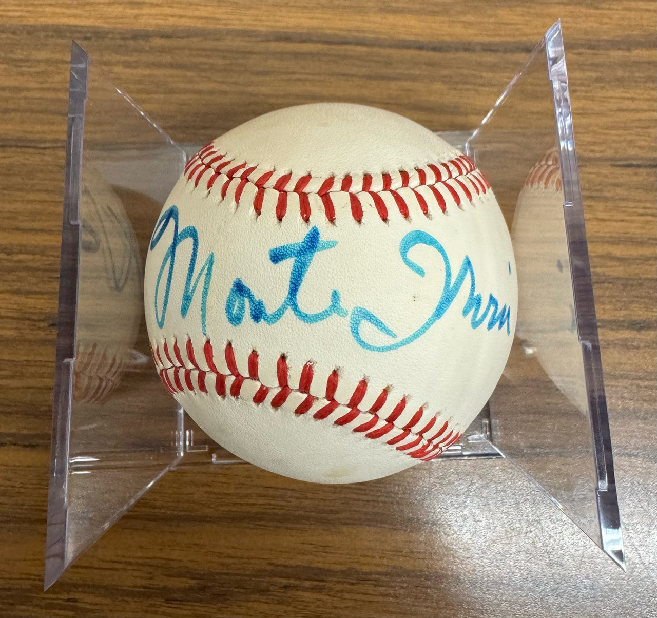 Willie Mays/Monte Irvin Signed Autographed Rawlings Baseball JSA