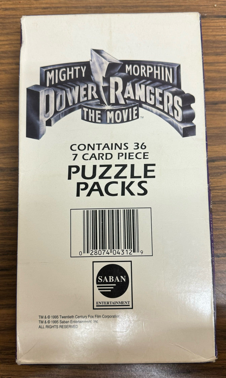 1995 Saban Mighty Morphin Power Rangers The Movie Box 36 Factory Sealed Packs