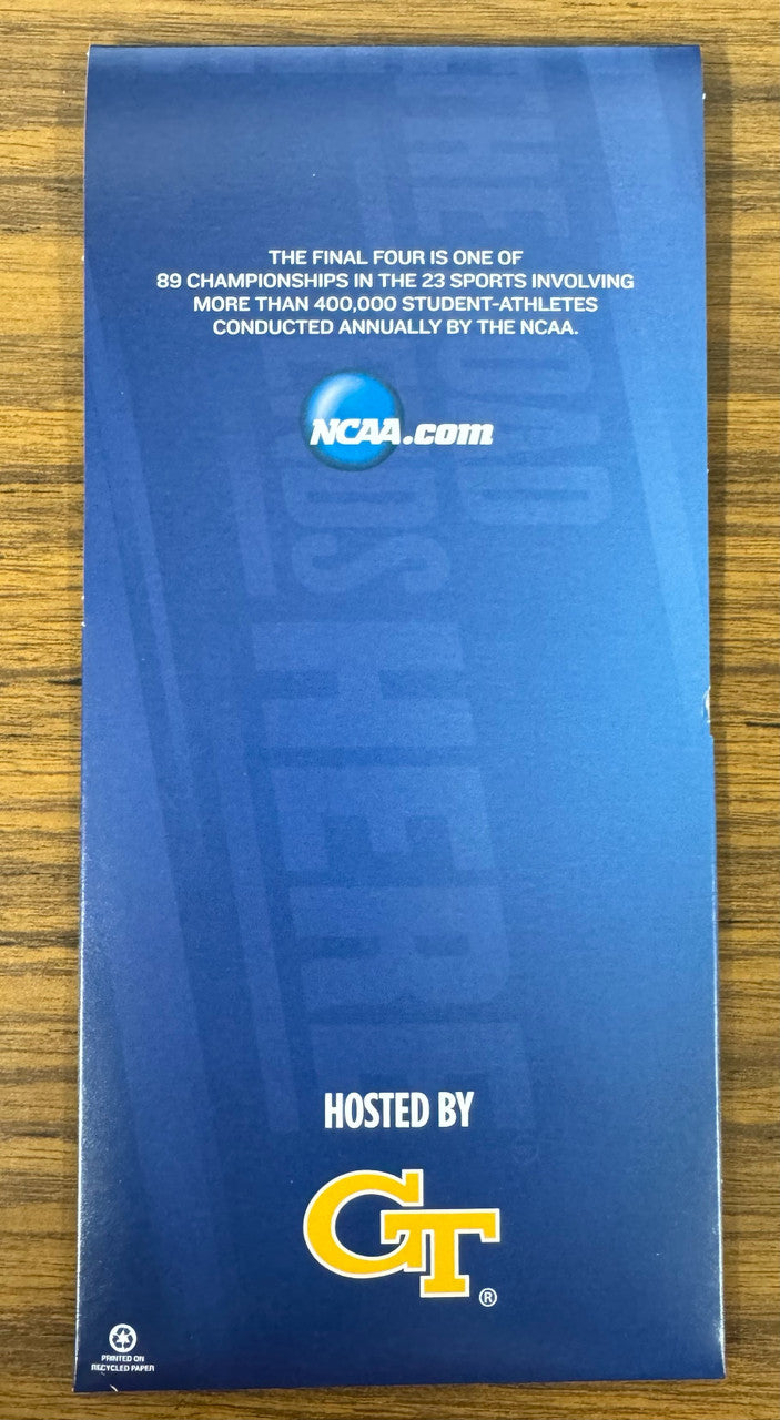2013 Final Four Atlanta Basketball Ticket Set Semifinals and Championship