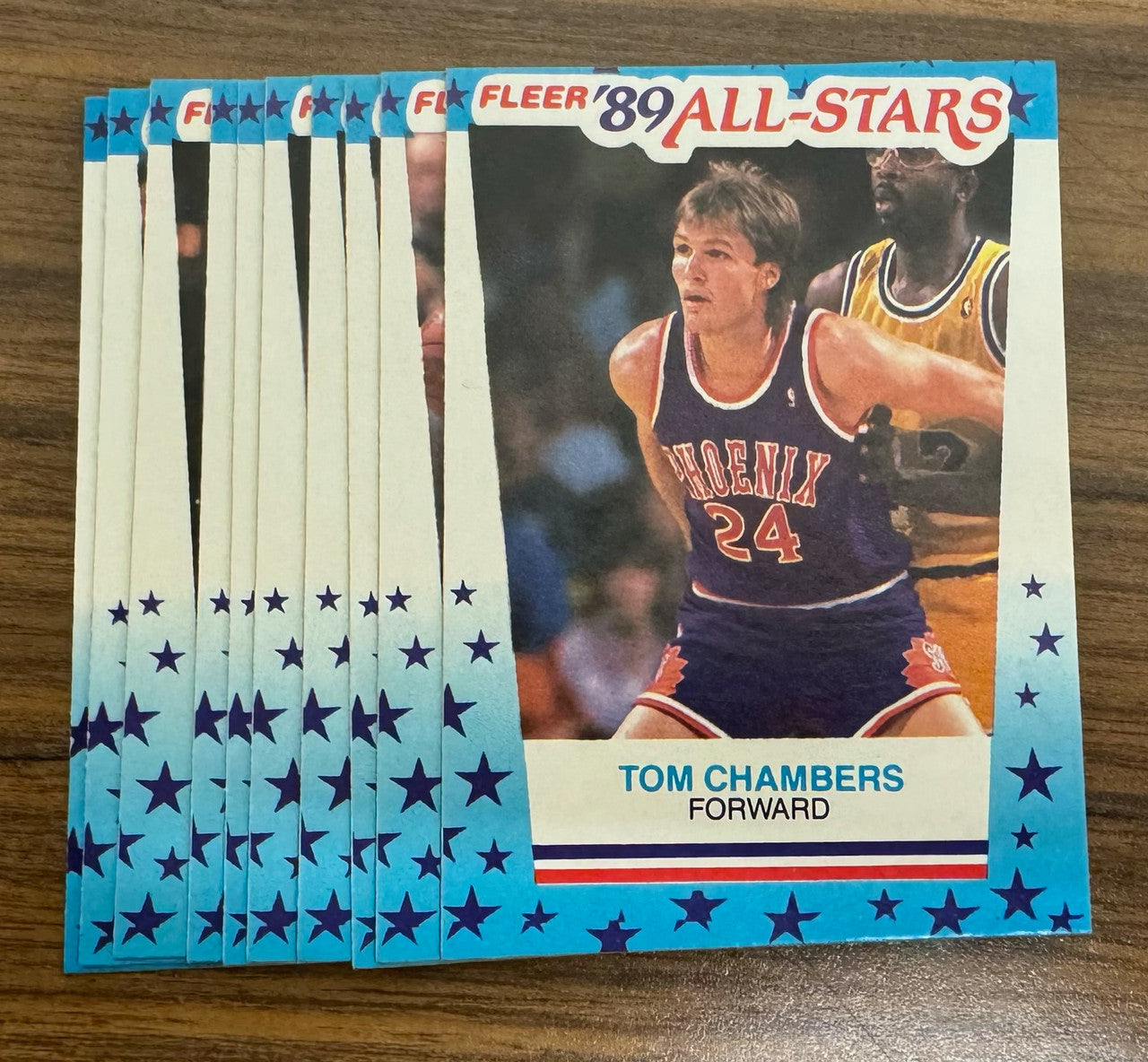 1989-90 Fleer Basketball Complete Set (168) w/Stickers (11) NM-MT "B"
