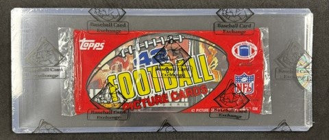 1985 Topps Football Grocery Rack Pack BBCE Wrapped and Sealed