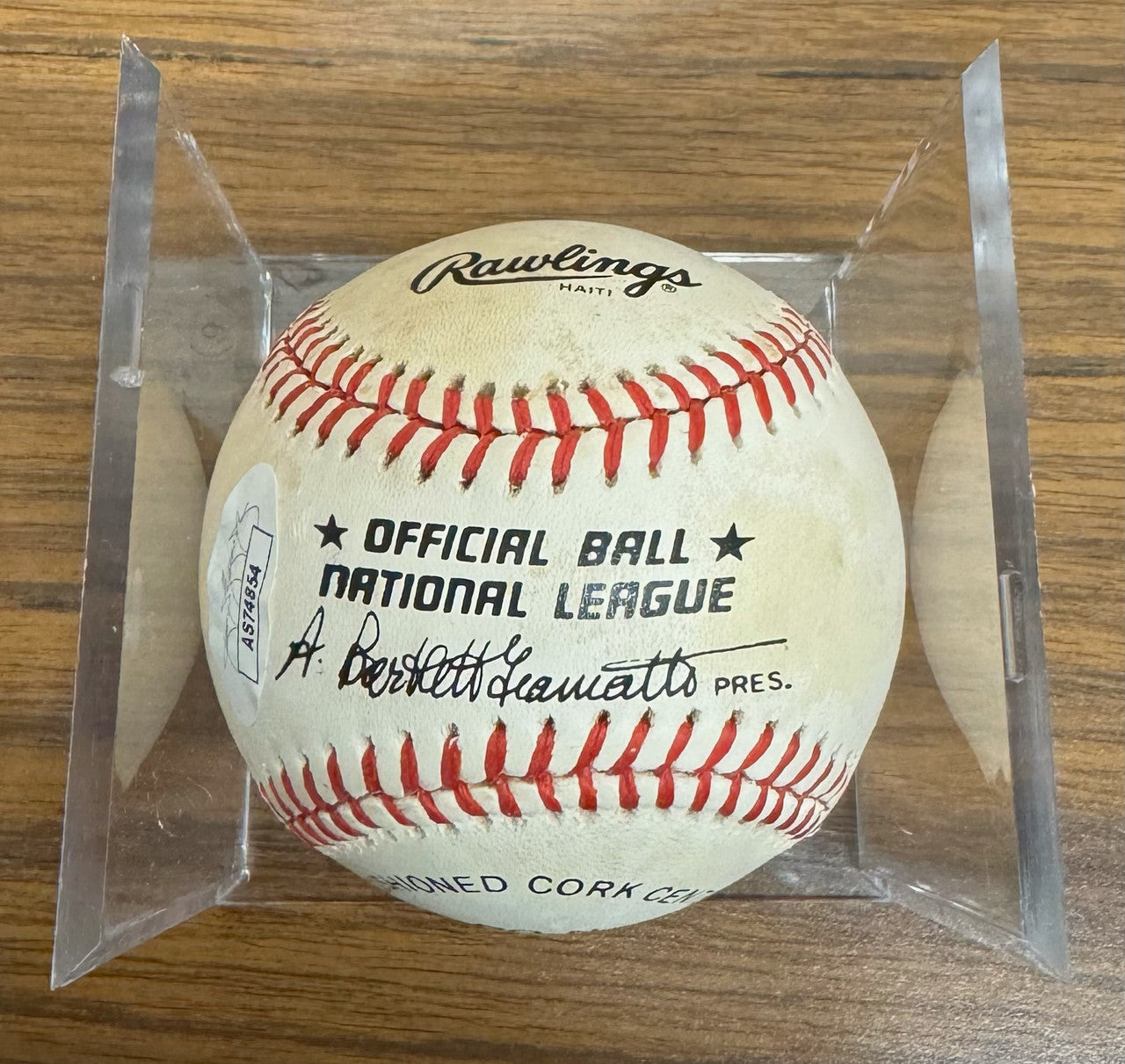 Jim Bunning Signed Autographed Rawlings ONL Baseball JSA