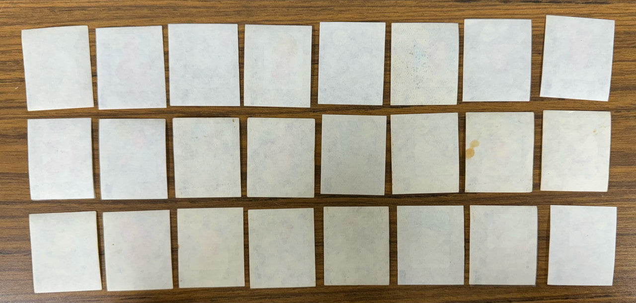 1969 Topps Baseball Decals Complete Set (48) VG/EX