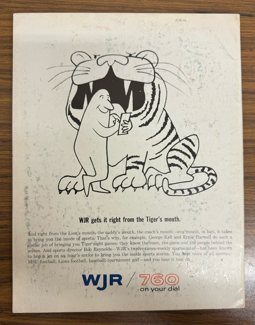 1963 Detroit Tigers Official Yearbook