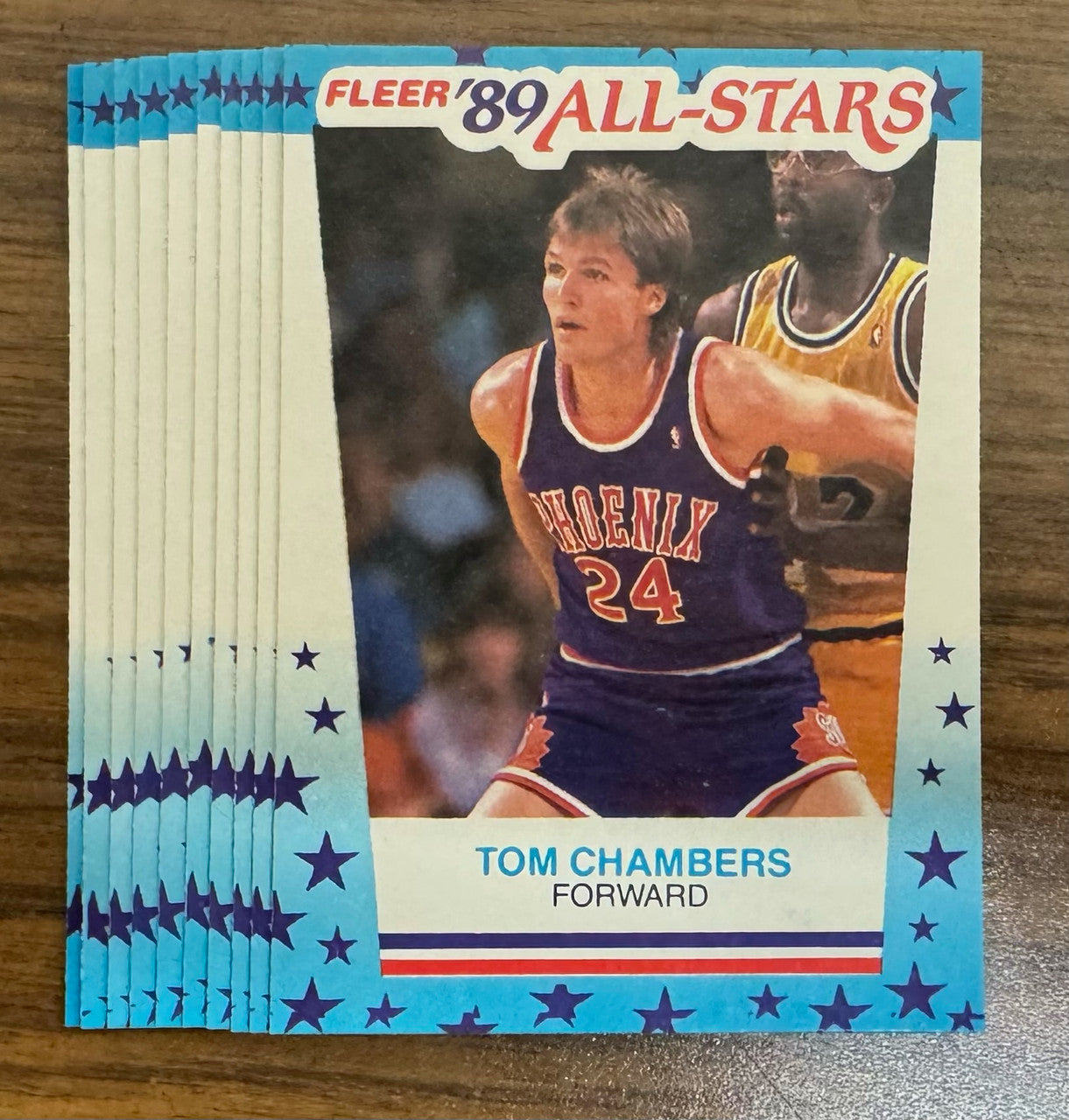 1989-90 Fleer Basketball Complete Set (168) w/Stickers (11) NM-MT "C"