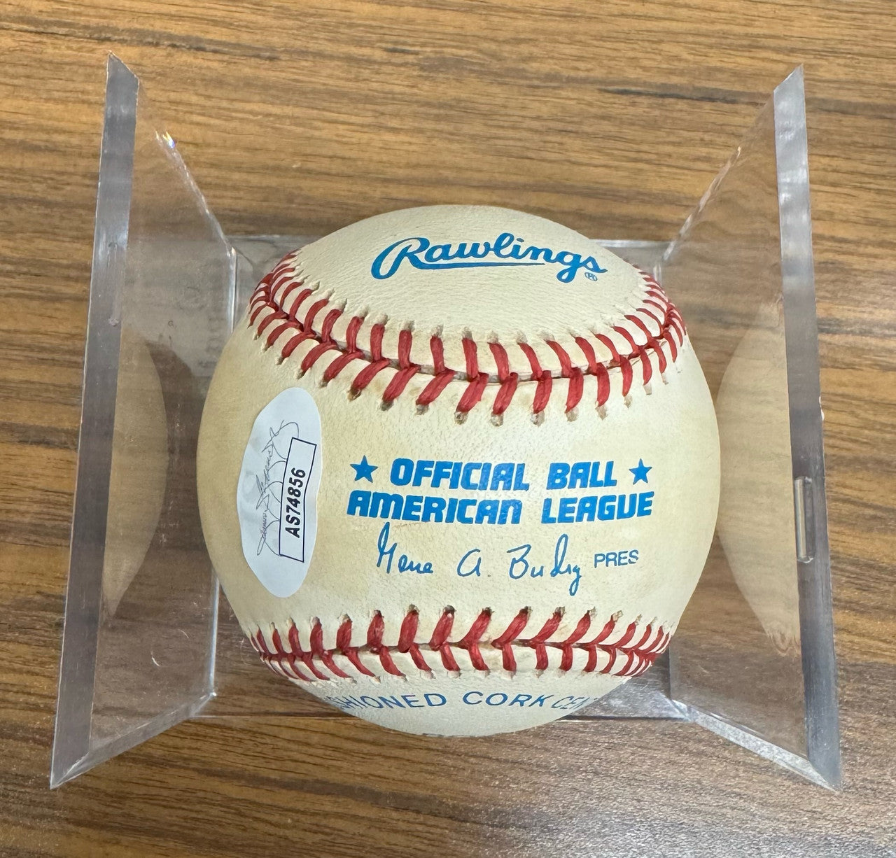 Albie Pearson Signed Autographed Rawlings OAL Baseball ROY Inscription JSA