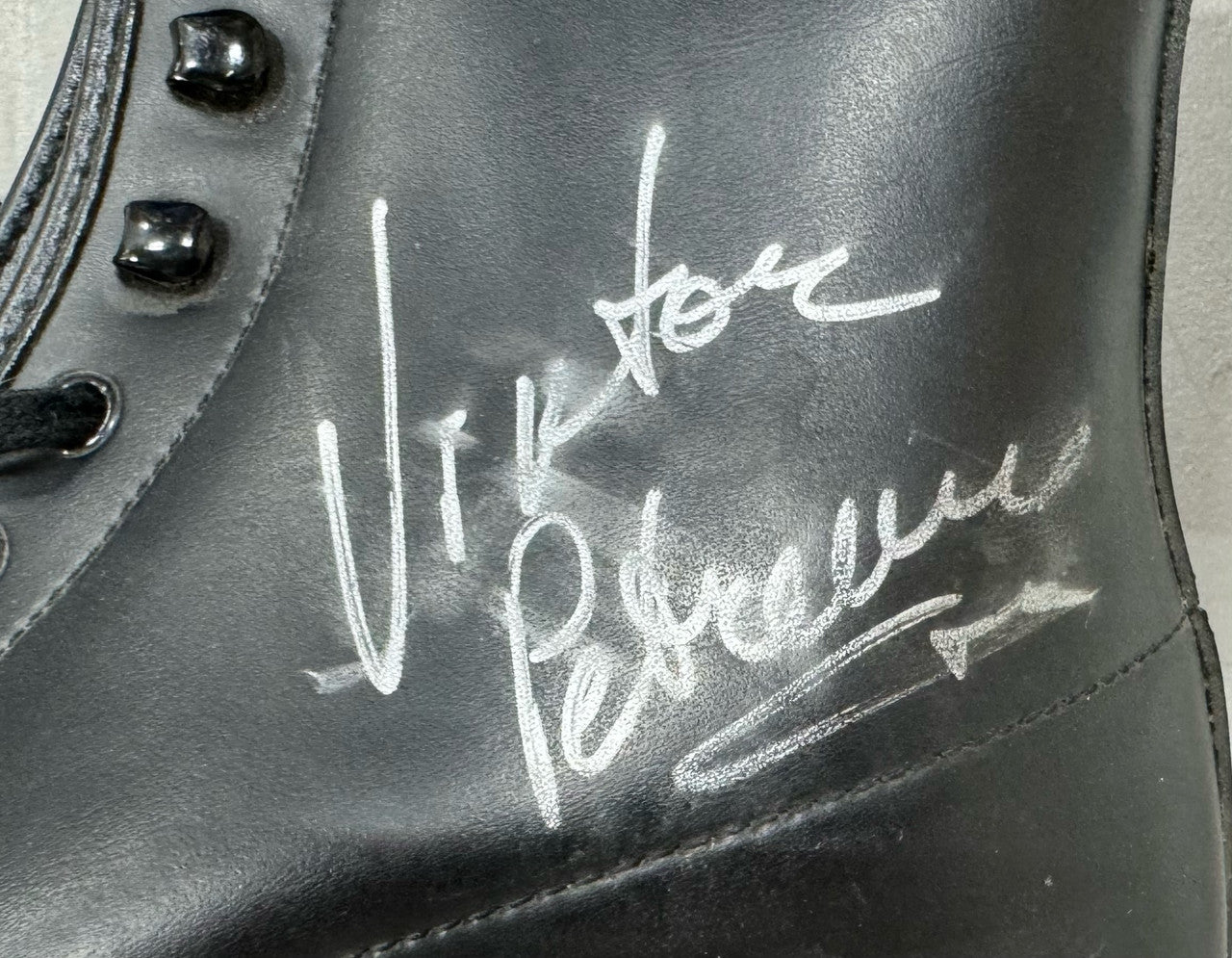 Viktor Petrenko Signed Autographed Figure Skating Ice Skates 1992 Olympics
