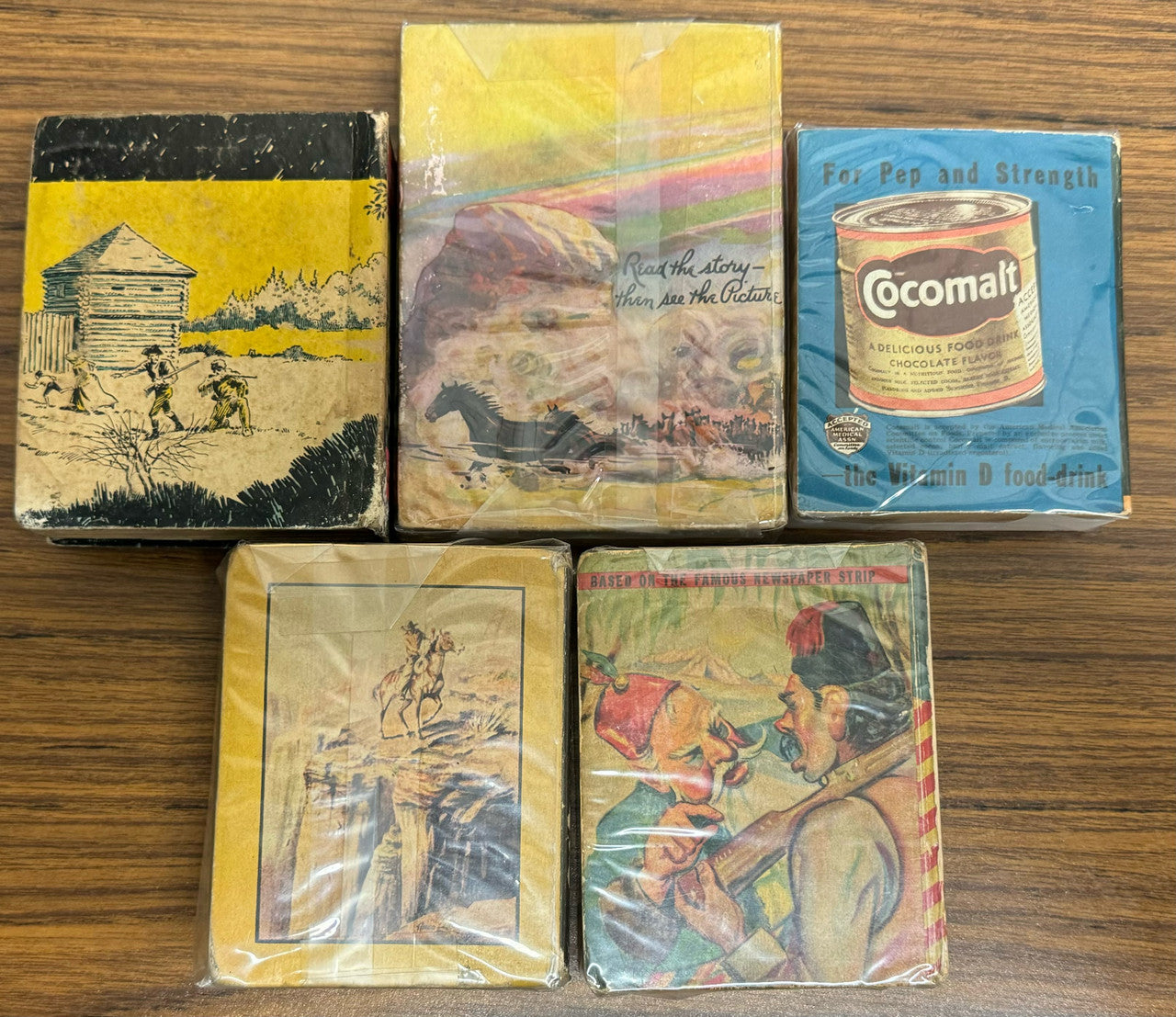 Western Big/Better Little Book Lot of 5 Billy the Kid Rex King of Wild Horses