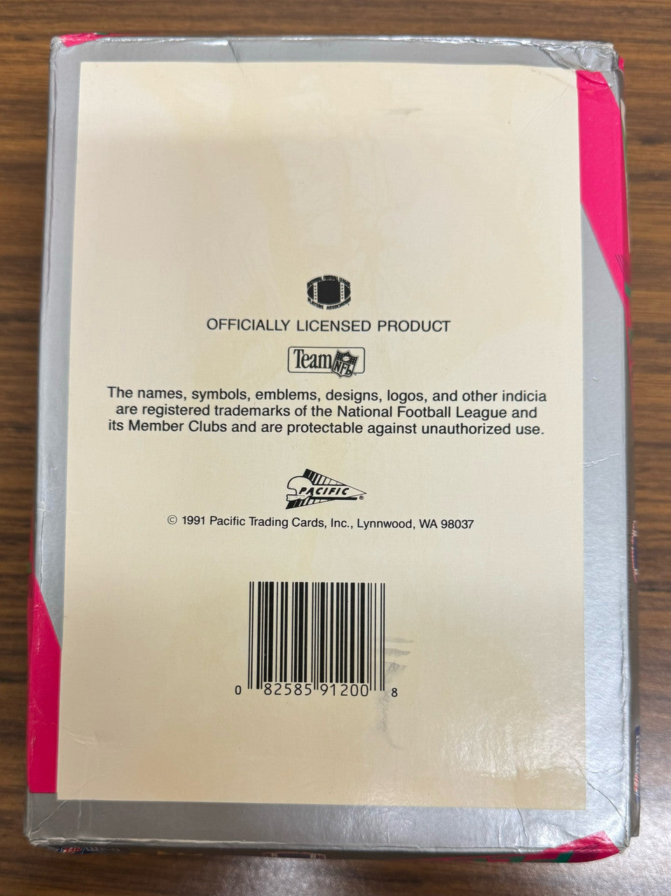 1991 Pacific Football Premier Edition Wax Box 36 Factory Sealed Packs
