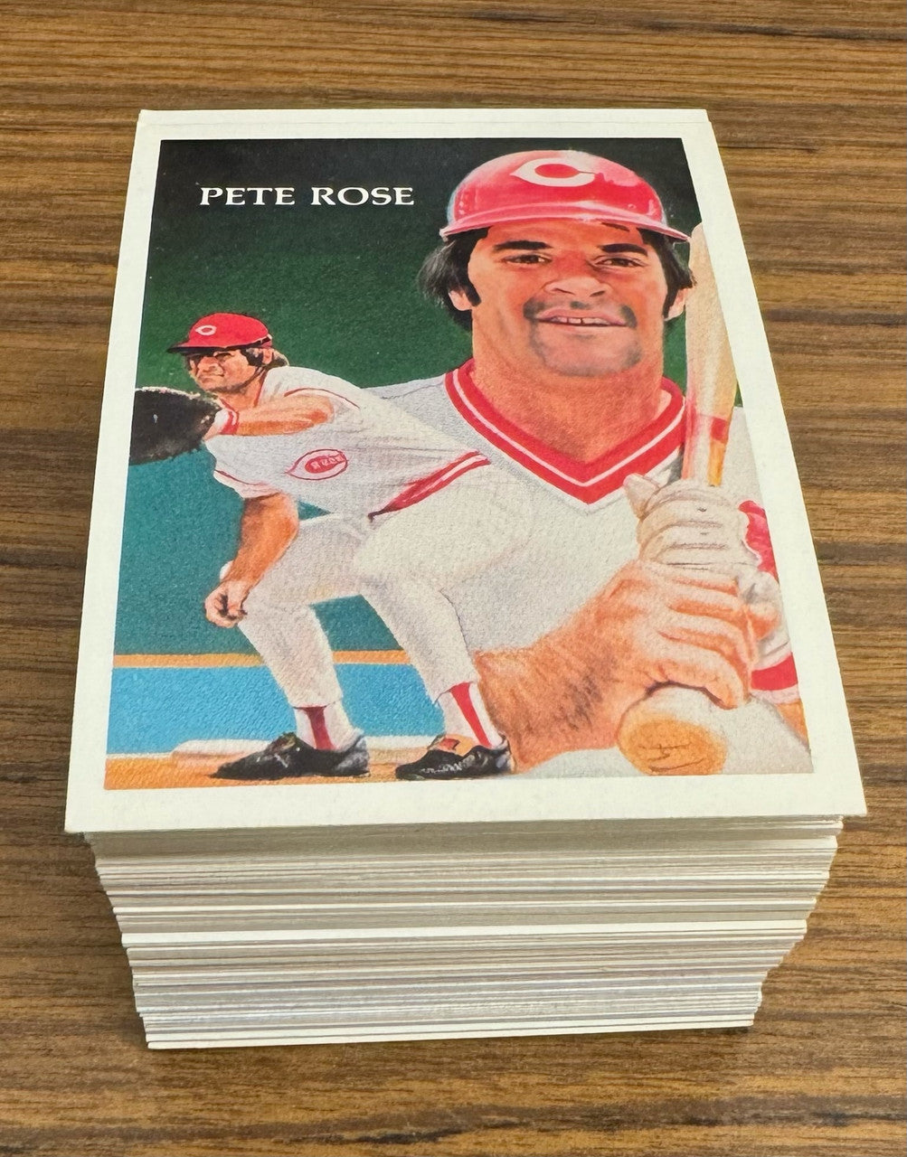 1985 Topps Renata Galasso Pete Rose Baseball Card Set (120) in Box