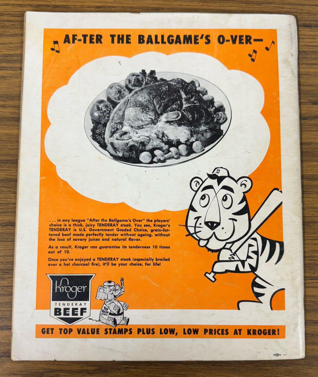 1957 Detroit Tigers Baseball Official Yearbook