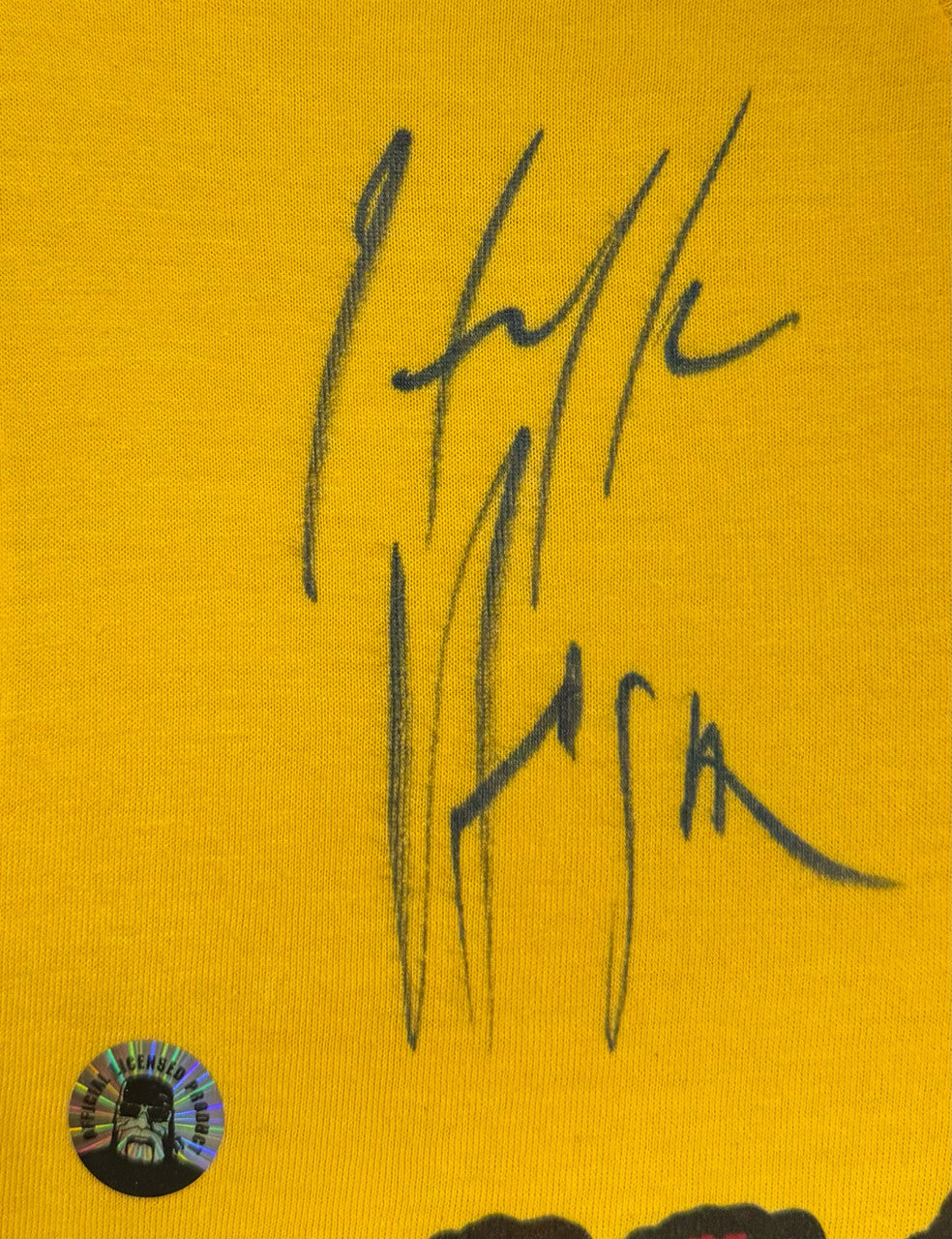 Hulk Hogan Signed Autographed Hulkamania T-Shirt Framed PSA/DNA