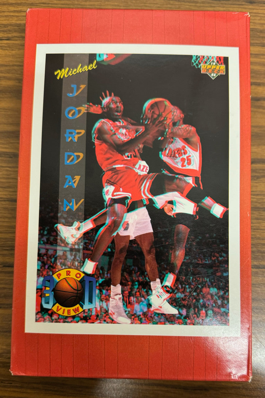 1993-94 Upper Deck 3D Pro View Basketball Box 48 Factory Sealed Packs