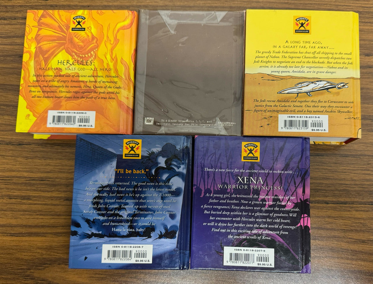 Mighty Chronicle Books Modern Big Little Books Lot of 5