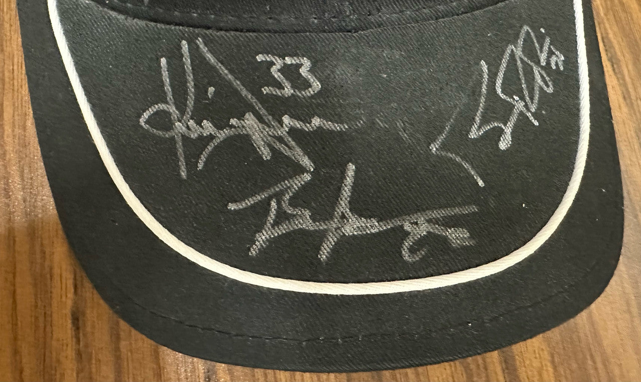 Lidstrom/Datsyuk/Holstrom ++ Signed Autographed Red Wings Hat 14 Signatures JSA
