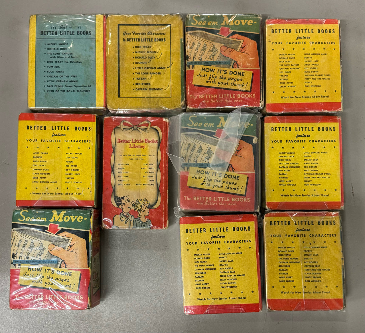 The Big Little Book/Better Little Book Blondie Vintage Lot of 11