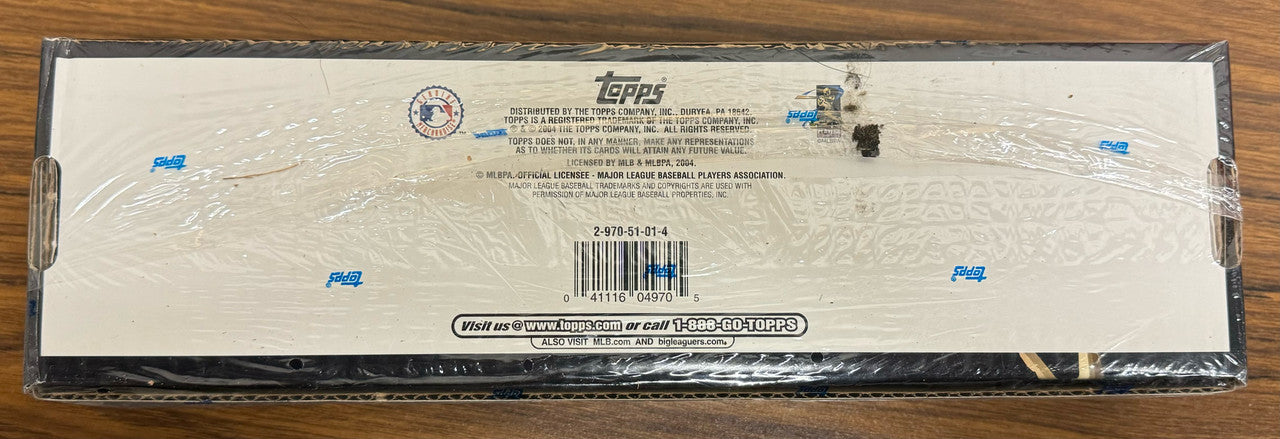 2004 Topps Baseball Complete Factory Set Sealed